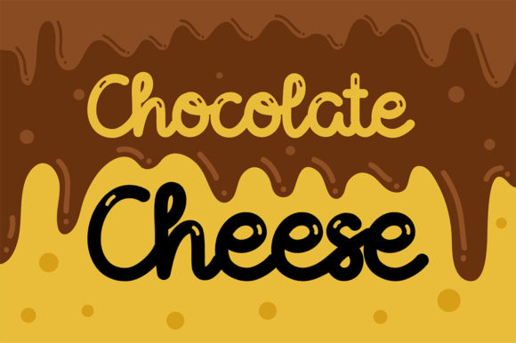 Chocolate Cheese: The Playful Font for Creative Projects
