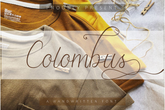 Discover Colombus: A Handwritten Font for Timeless Design