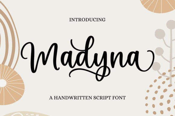 Discover Madyna: The Dainty Script Font for Elegant Designs