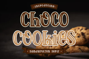 Discover the Playful Charm of Choco Cookies Font