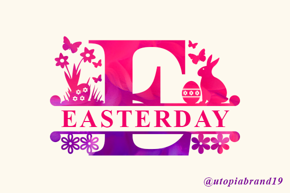 Easterday Monogram: A Sweet Decorative Font for Your Designs