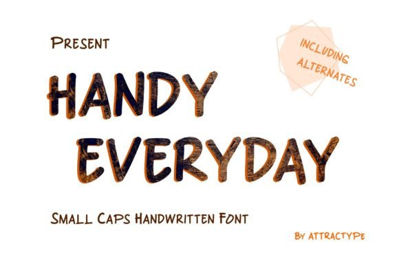 Handy Everyday: A Fun Handwritten Font for Creative Projects