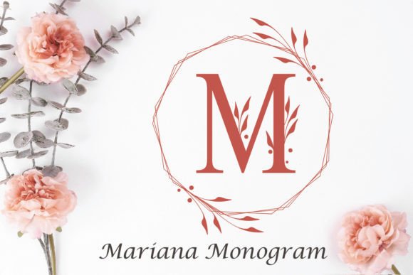 Mariana: Elegant Monogram Font for Polished Design