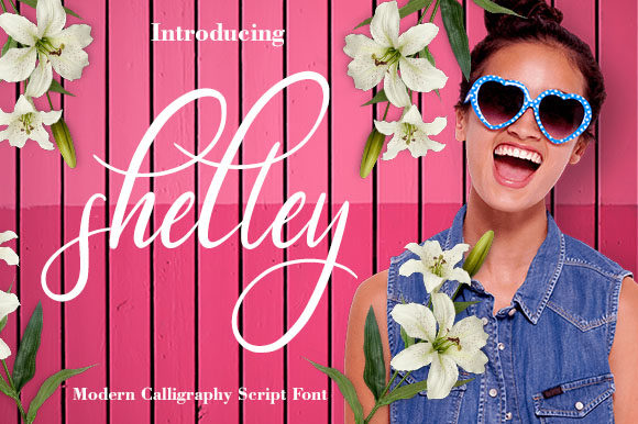 Shelley: Elegant Calligraphy for Wedding Invitations & Logos